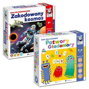 Zabawy matematyczne i na kodowanie - Kapitan Nauka